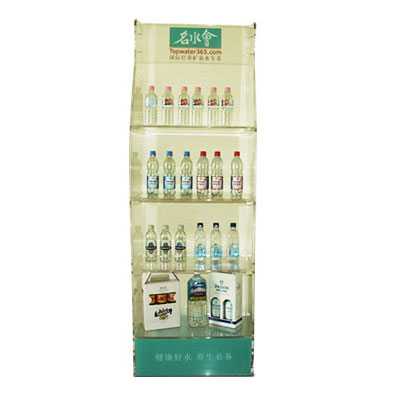 Acrylic display stand for water promotion
